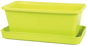 Hrantík MINIGARDEN s miskou plastový 21 cm zelený