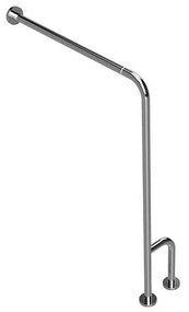 Oporné madlo 23x86,6 cm nerez/strieborné