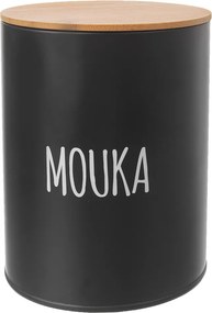 Orion Plechová dóza na múku BLACK