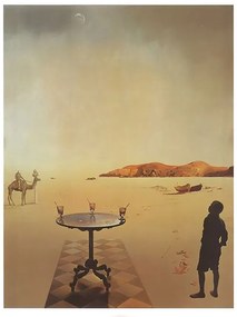 Umelecká tlač Sun table, 1936, Salvador Dalí, (24 x 30 cm)