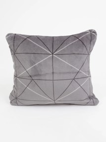 Obliečka na vankúšik mikroplyš Exclusive 40 × 40 cm - Sebastian šedý