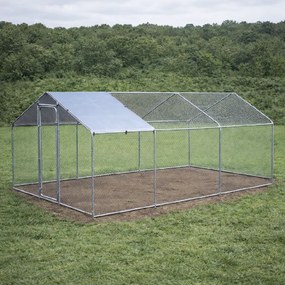 Výbeh pre sliepky BestBerg BBCH‑18 / 18 m² / 300 × 600 × 195 cm / kurník