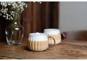 Hrnčeky na cappuccino v súprave 2 ks 350 ml Tulip – Vialli Design