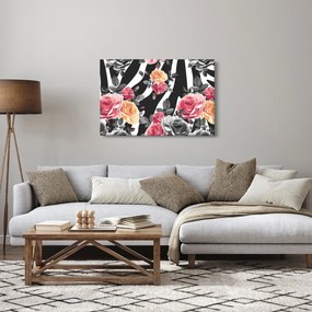 Obraz rozkvitnutých ruží (90x60 cm)