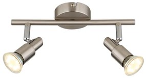 Globo 57385-2 - LED Bodové svietidlo KINLEY 2xGU10/3W/230V