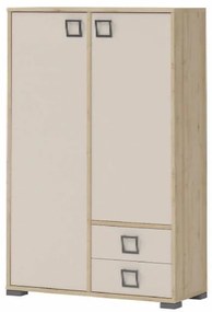 Komoda Kiki K12-BE/KI-15 beech/sand