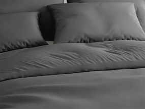 Bavlnené obliečky LUX tmavo sivé hotelové vrecko Rozmer obliečky: 70 x 90 cm | 140 x 200 cm