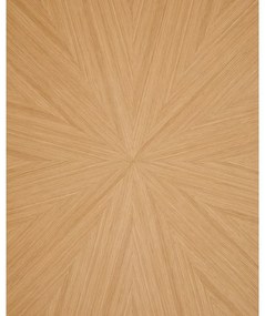 Okrúhly jedálenský stôl s doskou v dubovom dekore ø 120 cm Naanim – Kave Home