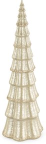 DEKORAČNÁ SOŠKA TREE 15X49 CM ŠAMPANSKÁ