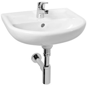 JIKA H8153820001041 - Závesné umývadlo LYRA 45x37 cm keramika/biela LF0112