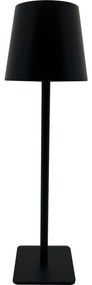 Baterie Centrum LED stmievateľná dotyková stolná lampa LED/5W/5V USB 1200 mAh čierna BC0644