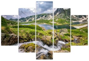 Obraz - Pohľad na horu Rila (150x105 cm)