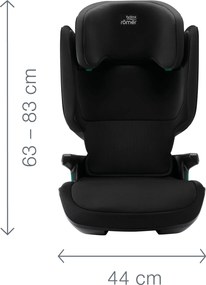 Autosedačka Kidfix M i-Size, Midnight Grey