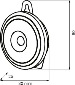 LED svietidlo, 1x LED 0,5w 4000k, w, pohybový senzor
