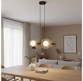 Závesný luster na lanku MODEL 4xG9/8W/230V béžový
