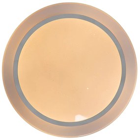 Inteligentné stropné svietidlo biele 48 cm vrátane LED a RGB stmievača - Jochem