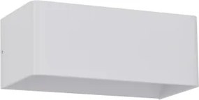 Brilagi - LED vonkajšie nástenné svietidlo DONNANI LED/7W/230V 20 cm biele IP44