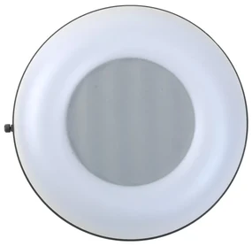 Vonkajšie nástenné svietidlo EMITHOR ORIGO SILVER/OPAL 70105