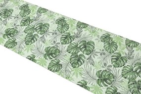 Kúpelňová penová rohož 266C Monstera