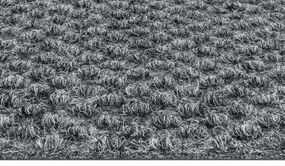 Koberce Breno Metrážny koberec REWIND 900 Braille 2225, šíře role 400 cm, sivá