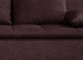 Rozkladacia pohovka Sweet, tmavofialová látka