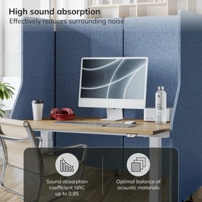 Akustická stena SADIE Frozen Lake 240/145 cm