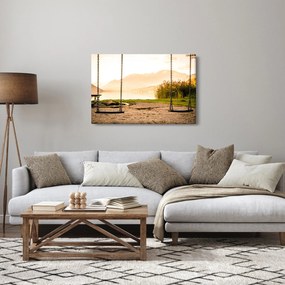 Obraz hojdačky v prírode (90x60 cm)