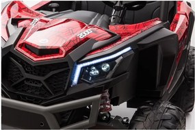 LEAN CARS UTV-MX Battery Buggy Červená pavúčia farba
