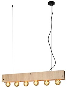 ONLI - Luster na lanku ARGO 6xE27/22W/230V béžová