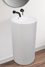 Rea Estera voľne-stojace umývadlo, 82 x 46 cm, biela, REA-U0756