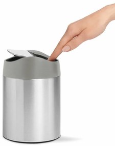 Odpadkový kôš na stôl Mini 1,5 l, biela