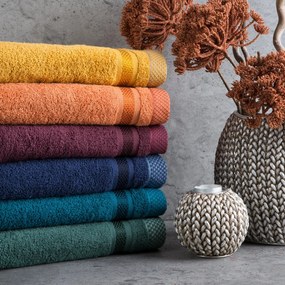 FROTÉ UTERÁK ABBIE 70X140 CM TMAVOMODRÁ