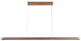 LED Luster na lanku LED/22W/230V 4000K 120 cm jaseň/masív