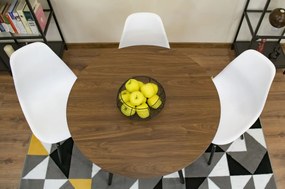 TRENDIE Jedálenský stôl EDDIE 90 cm jaseň