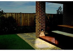 Zambelis E183 - Vonkajšie schodiskové svietidlo LED/3W/230V IP54 antracit