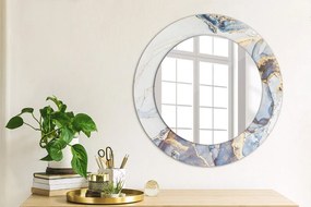 Abstraktné tekuté umenie Okrúhle dekoračné zrkadlo