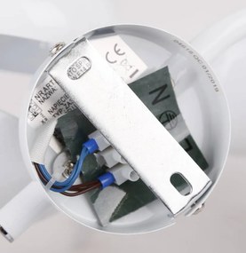 Candellux Biele stropné špirálové svietidlo Puerto pre žiarovku 3x E14 98-62697