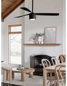 Lucci air 213281 - Stropný ventilátor PEREGRINE 1xGX53/12W/230V čierna + DO