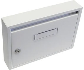 Poštová schránka paneláková E-01 biela