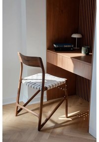 Hnedá/krémovobiela jedálenská stolička Fawn – Gazzda