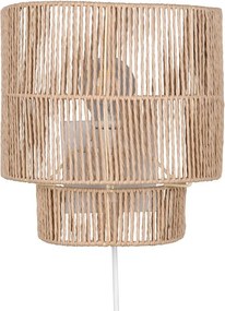 Nástenné svietidlo na USB v prírodnej farbe Satna – Reality