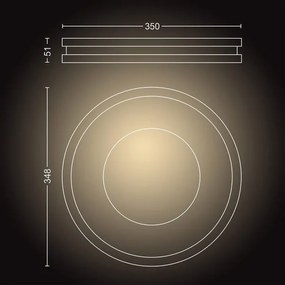 Philips 32610/31/P6 - stmievateľné LED svietidlo Hue BEING LED/27W/230V s diaľkovým ovládačom