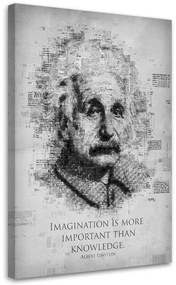 Gario Obraz na plátne Vedec Albert Einstein - Gab Fernando Rozmery: 40 x 60 cm