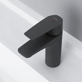 Umývadlová batéria AM.PM Gem FGA02122 jednopáková, čierna