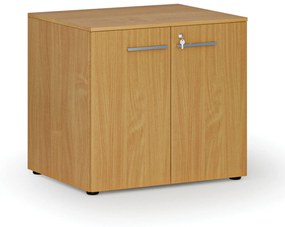 Kancelárska skriňa s dverami PRIMO WOOD, 735 x 800 x 640 mm, buk