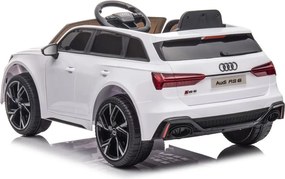 LEAN CARS Audi RS6 Batéria Vozidlo BRD-2118 Biela