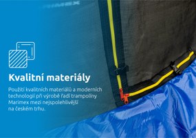 Marimex | Trampolína Marimex Standard 457 cm + vnútorná ochranná sieť + rebrík ZADARMO | 19000084