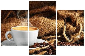 Obraz šálky kávy (90x60 cm)