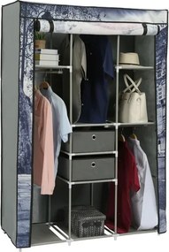 Látková skriňa Telefónna búdka