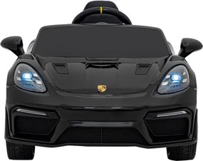 Elektrické autíčko Porsche Spyder RS 718 MP4 čierne